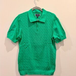 Club Room Vibrant Green Men's Polo Shirt